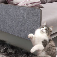 Cat Scratching Post Carpet Self-Adhesive Cats Scratch Board Trimmable Cat Scratcher Furniture Sofa Couch Protector