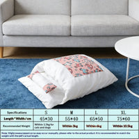 pet items cat supplies cat bed dog bed cat sleeping bag enclosed cat blanket warm pet bed in winter