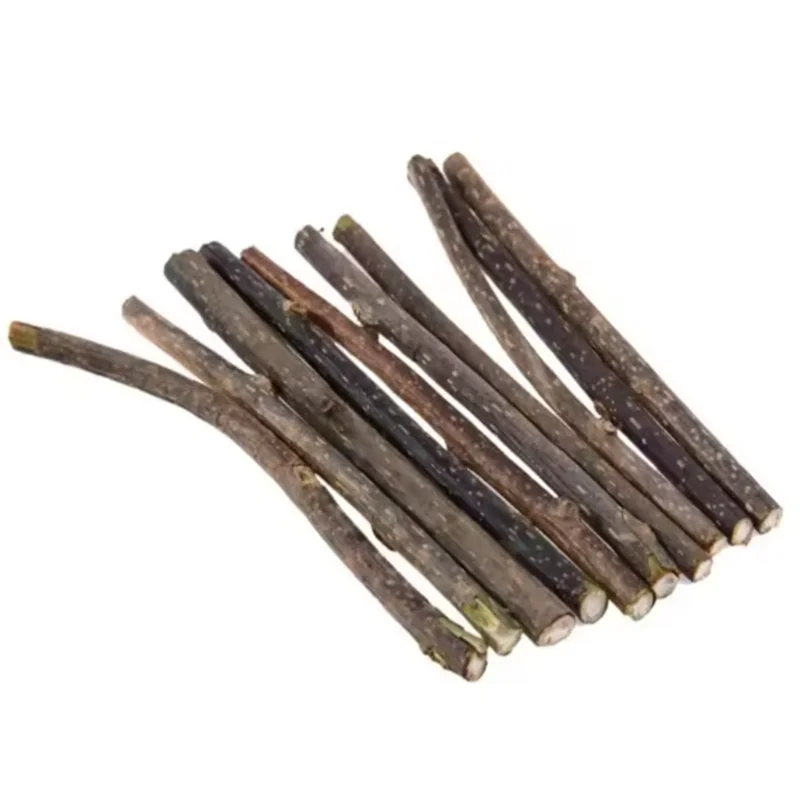 10/15/20 pcs/lot Cat Stick Pet Cat Molar Toys Natural Wood Polygonum Sticks Cleaning Teeth Relieve Boredom Snacks Chews Toys