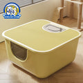 New cat litter box extra large open semi closed toilet cat litter box anti splash cat supplies