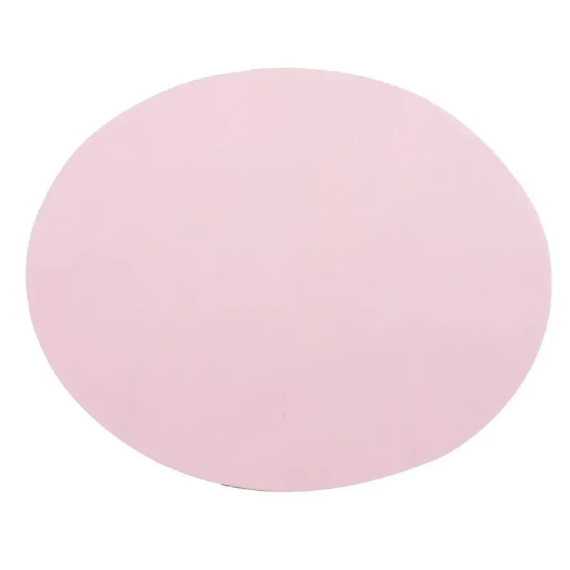 Anti-Slip Silicone Round Shaped Mat For Bowl Drinking Fountain Spill-proof Feeder Cat Dog Feeding Accessories Pet Supplies