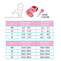 Summer Escape-Proof Cat Harness - 3D Mesh Breathable Vest with Reflective Stripes & Quick-Snap Leash Set