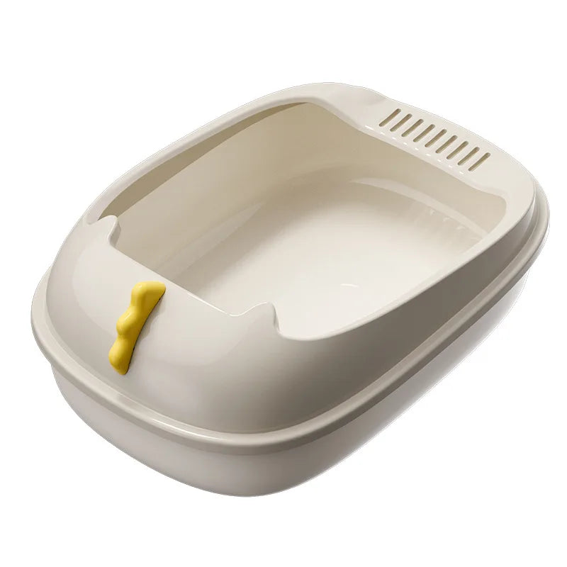 Dinosaur Semi-Closed Cat Litter Box Extra Large Anti-Splash Bedpan Washable Removable Plastic Toilet Stock Wholesale