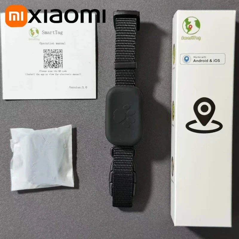 Xiaomi Pet Bluetooth GPS Tracker Dog Mini Tracking Movement Alert Collars Anti Lost Tracker for Cats Puppies Remote Locator