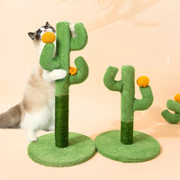 Cactus Cat Scratching Posts Sisal Rope Cat Scratcher Cactus Cats Interactive Toy Play for Grinding Claws Sharpener Pet Toys