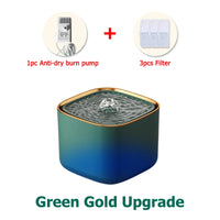3L Automatic Pet Water Fountain with 3pcs Filter Chips Silent Drinking Dispenser for Cats & Dogs Replacement Filters for sale