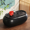 Creative Ceramic Flowing Water Fountain Office Desktop Decor