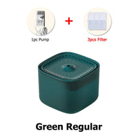 3L Automatic Pet Water Fountain with 3pcs Filter Chips Silent Drinking Dispenser for Cats & Dogs Replacement Filters for sale