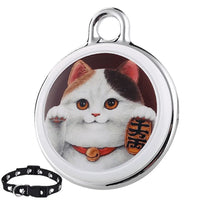 Pet Anti-Lost GPS Tracker Bluetooth Waterproof Smart Locator For Cats Dogs Long Distance Real-Time Tracking For Android IOS
