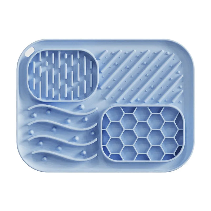 1 Piece Pet Licking Mat Slow Feeder Bowl for Dogs, Anti-Spill Dog Bowl, Cat and Dog Feeding Supplies
