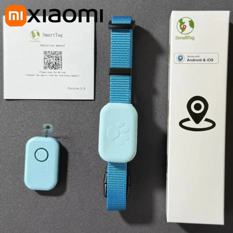 Xiaomi Pet Bluetooth GPS Tracker Dog Mini Tracking Movement Alert Collars Anti Lost Tracker for Cats Puppies Remote Locator