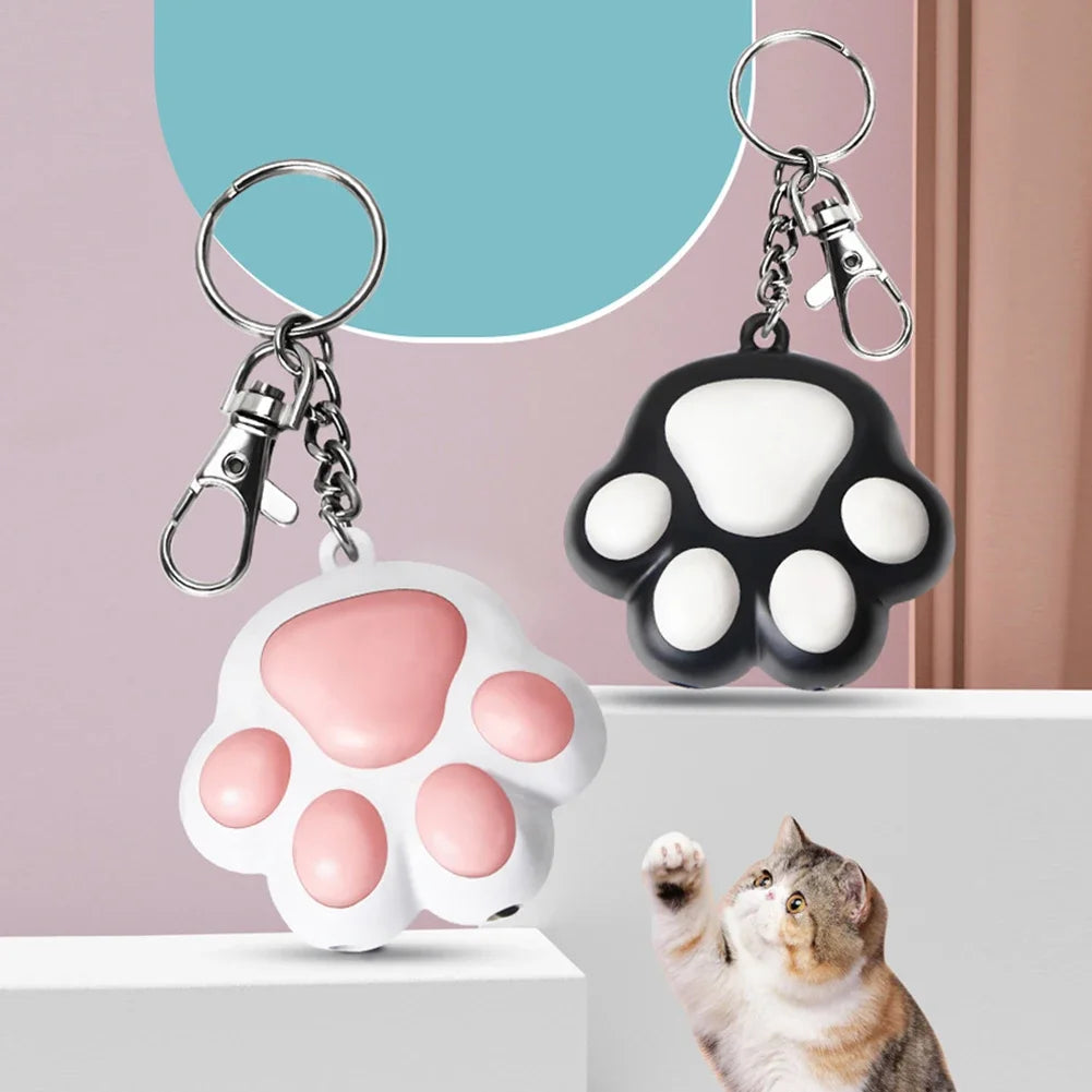Laser Transform Pattern Pet LED Cute Laser Cat Rechargeable Toy Interactive Bright Animation Pointer Light Pen Toys Training Toy