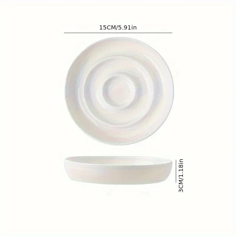 New Ceramic Cat Slow Food Bowl Anti-choking Small Dog Food Bowl Pet Supply