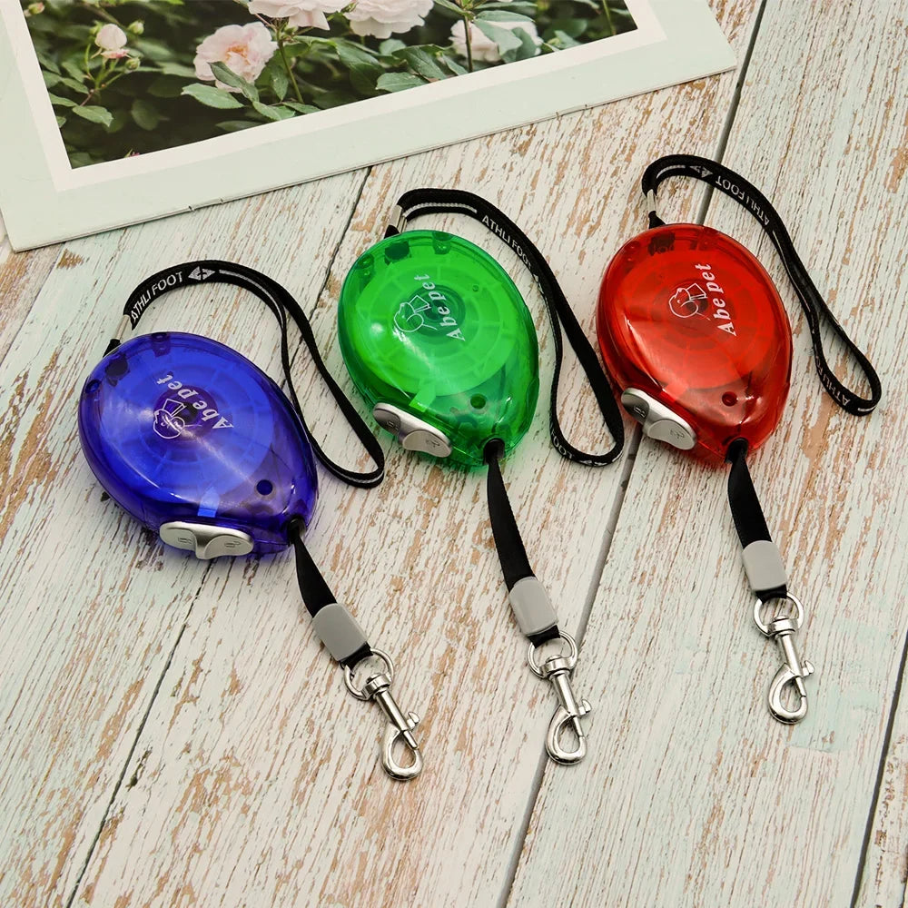 Retractable Nylon Dog Leash Automatic Extending Pet Leash Dog Walking Leads for Cats Puppy Small Dogs Chihuahua Yorkshire