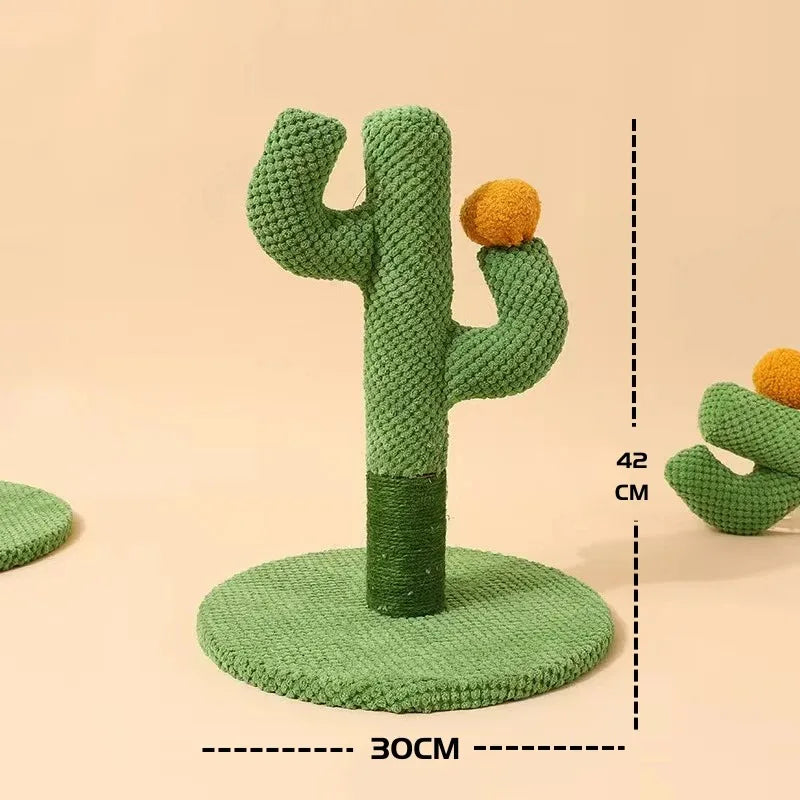 Cactus Cat Scratching Posts Sisal Rope Cat Scratcher Cactus Cats Interactive Toy Play for Grinding Claws Sharpener Pet Toys