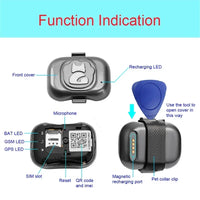 Smart Mini Gps Tracker for Dogs Waterproof Anti-Lost Gps for Cats Pet Alarm Two-way Call Tracking Locator Collar Dog Accessories